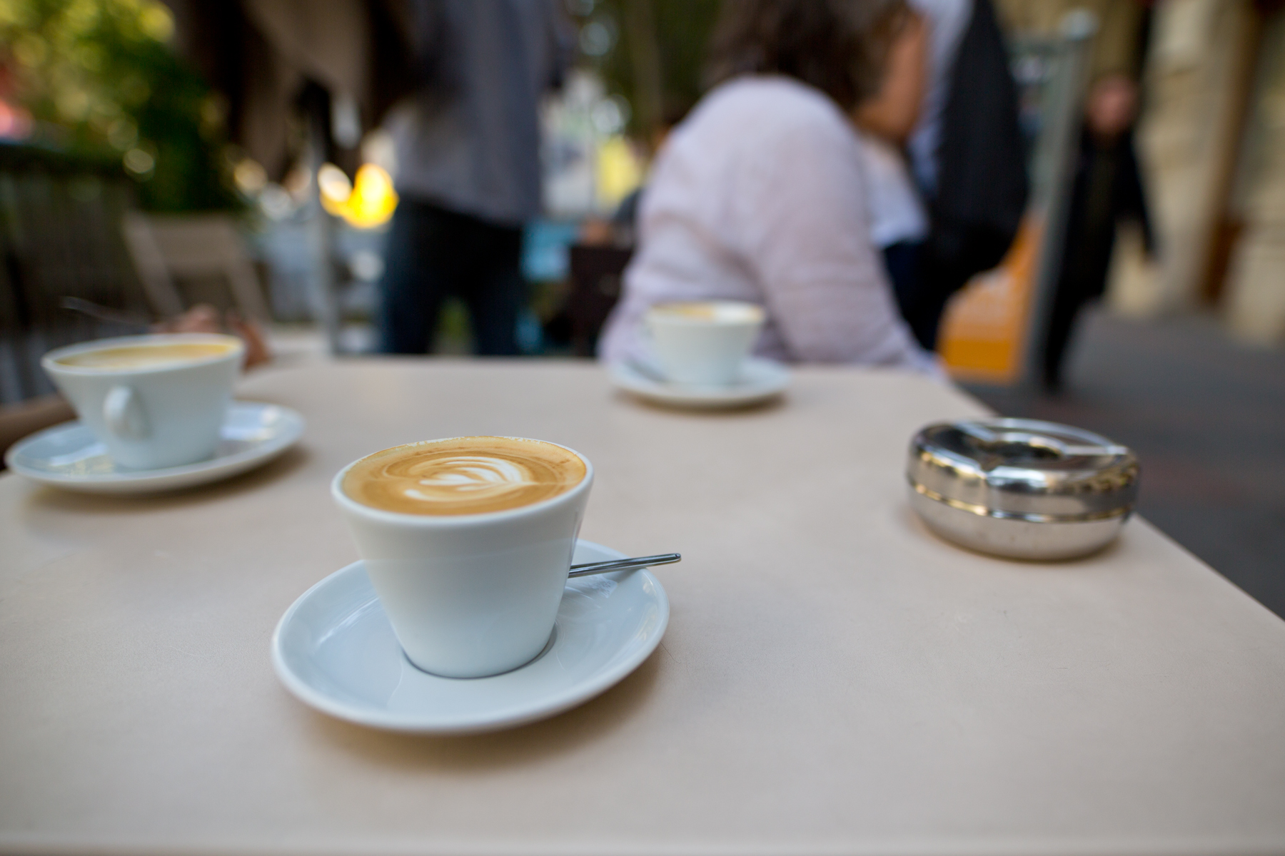 Latte Art Cappuccino - Kaffee Balthasar