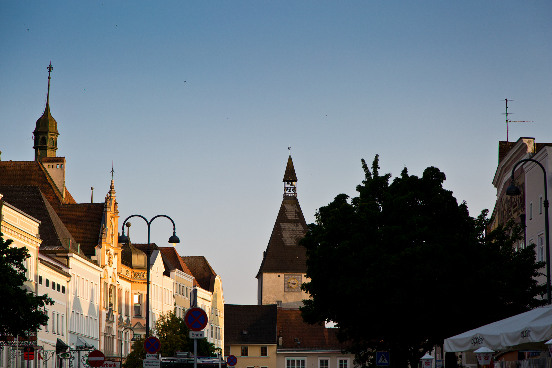 Häuserzeile Stadtplatz